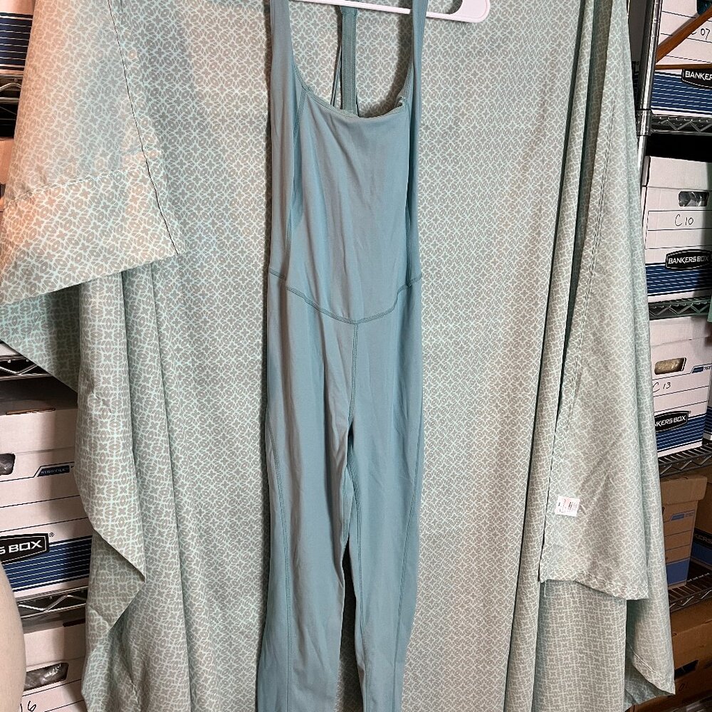 Women's Free People movement Unitard, pale green, Size S